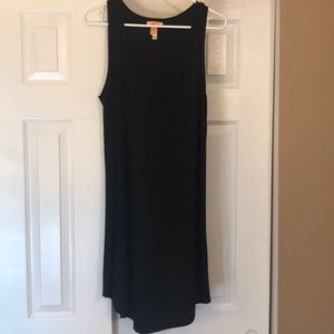 Simple black dress